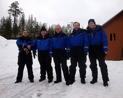 Salla, Finnland 2010 - Rubber Soul im Schnee
